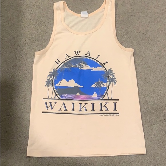 Vintage Waikiki Muscle Tee - Picture 1 of 3